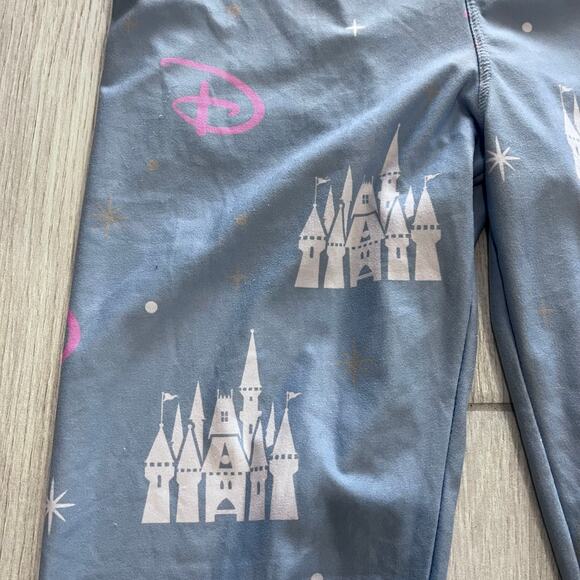 Walt Disney World Parks Women’s MD Cinderella’s Castle Graphic Pajama Pants - Picture 2 of 6